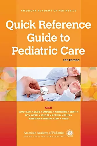 Quick Reference Guide to Pediatric Care cover