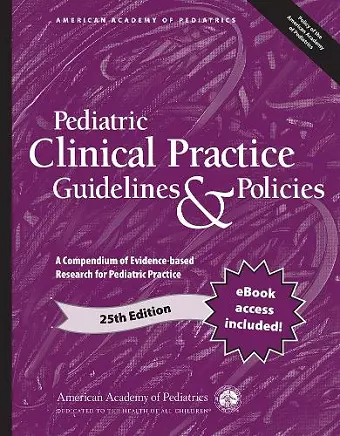 Pediatric Clinical Practice Guidelines & Policies cover