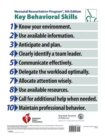 NRP407 NRP Key Behavioral Skills Poster cover