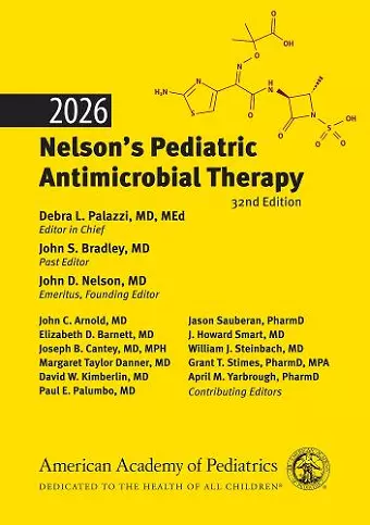 2026 Nelson's Pediatric Antimicrobial Therapy cover