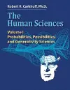 The Human Sciences Volume I cover