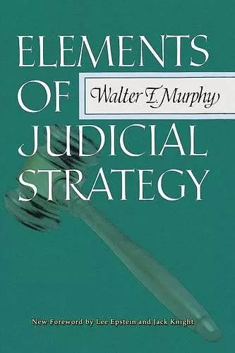 Elements of Judicial Strategy cover