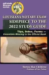 Louisiana Notary Exam Sidepiece to the 2022 Study Guide cover