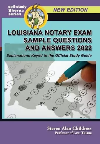 Louisiana Notary Exam Sample Questions and Answers 2022 cover