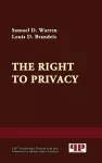 The Right to Privacy cover