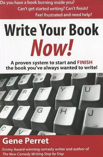 Write Your Book Now! cover