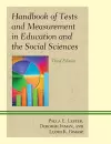 Handbook of Tests and Measurement in Education and the Social Sciences cover