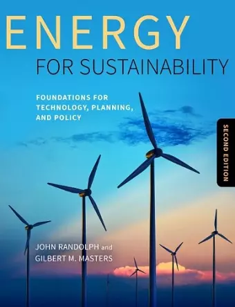 Energy for Sustainability, Second Edition cover