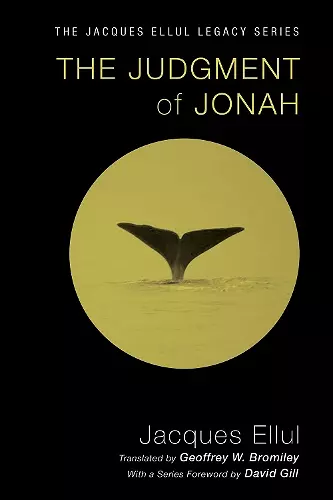 The Judgment of Jonah cover