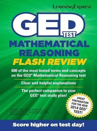 GED Test Mathematics Flash Review cover