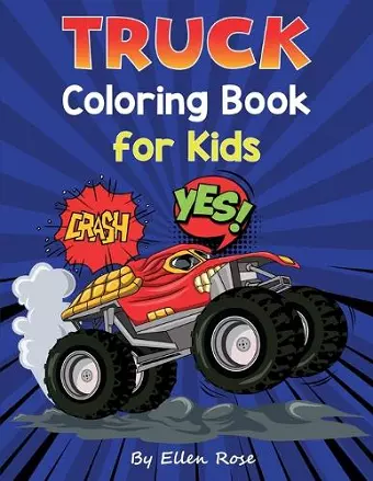 Truck Coloring Book for Kids cover