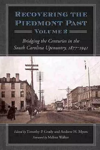 Recovering the Piedmont Past, Volume  2 cover