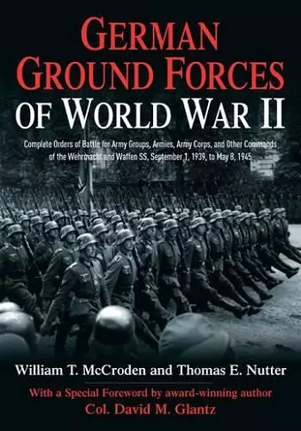 German Ground Forces of World War II cover