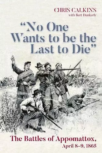 "No One Wants to be the Last to Die" cover