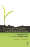 Advancing Ethnography in Corporate Environments cover
