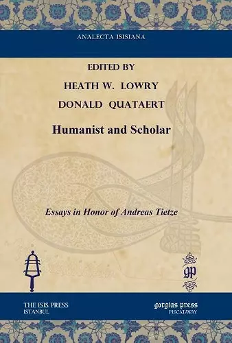 Humanist and Scholar cover