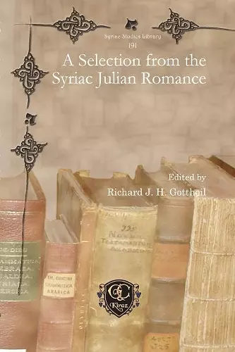 A Selection from the Syriac Julian Romance cover