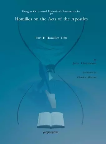 Homilies on the Acts of the Apostles cover