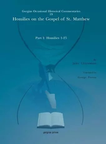 Homilies on the Gospel of St. Matthew cover