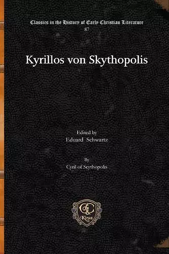 Kyrillos von Skythopolis cover