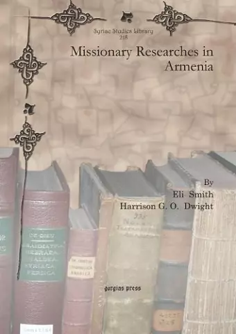 Missionary Researches in Armenia cover