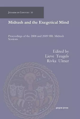 Midrash and the Exegetical Mind cover