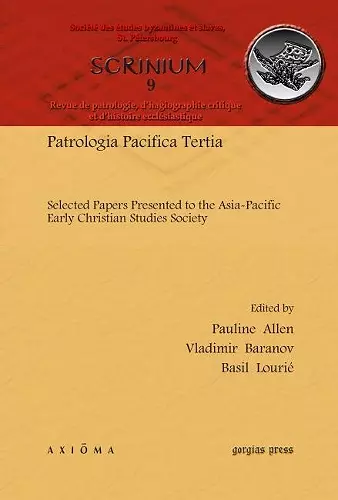 Patrologia Pacifica Tertia cover