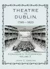 Theatre in Dublin, 1745–1820 cover