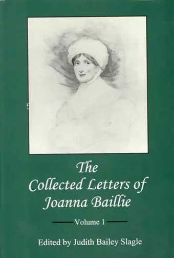 The Collected Letters of Joanna Baillie cover