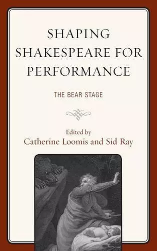 Shaping Shakespeare for Performance cover