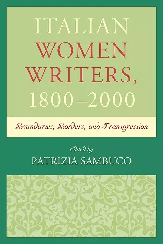Italian Women Writers, 1800–2000 cover