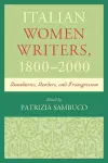 Italian Women Writers, 1800–2000 cover