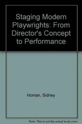 Staging Modern Playwrights cover