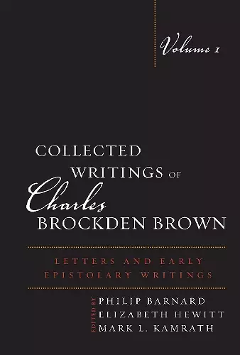 Collected Writings of Charles Brockden Brown cover