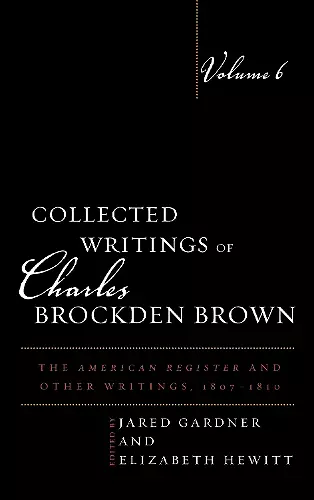 Collected Writings of Charles Brockden Brown cover