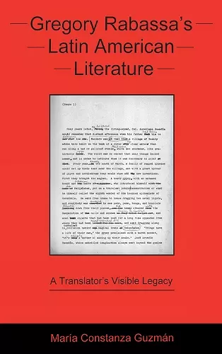 Gregory Rabassa's Latin American Literature cover