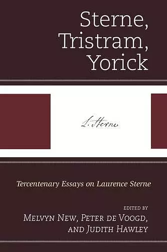 Sterne, Tristram, Yorick cover