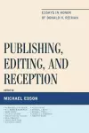 Publishing, Editing, and Reception cover