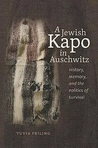 A Jewish Kapo in Auschwitz cover