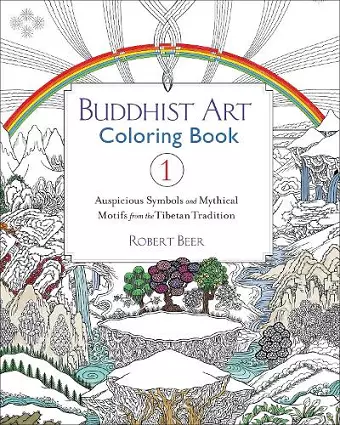 Buddhist Art Coloring Book 1 cover