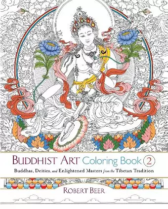 Buddhist Art Coloring Book 2 cover