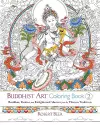 Buddhist Art Coloring Book 2 cover