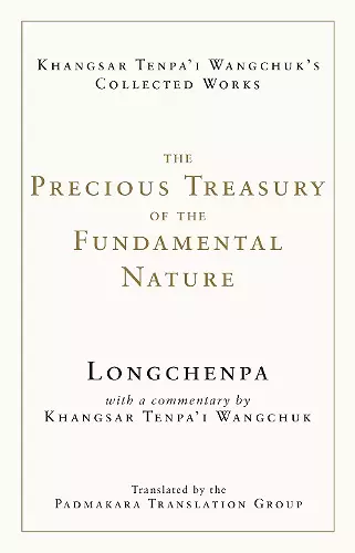 The Precious Treasury of the Fundamental Nature cover