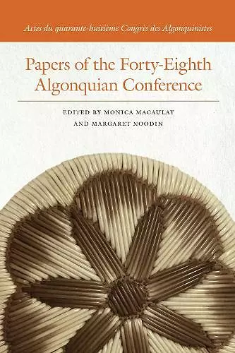 Papers of the Forty-Eighth Algonquian Conference cover