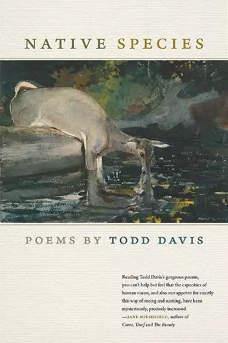 Native Species cover