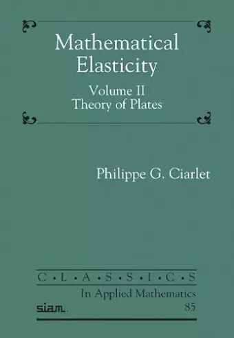 Mathematical Elasticity, Volume II cover