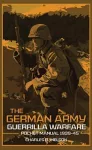 The German Army Guerrilla Warfare Pocket Manual 1939–45 cover