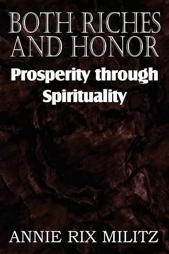 Both Riches And Honor cover