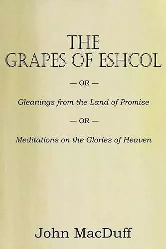 The Grapes of Eschol cover