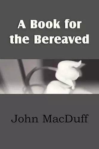 A Book for the Bereaved cover